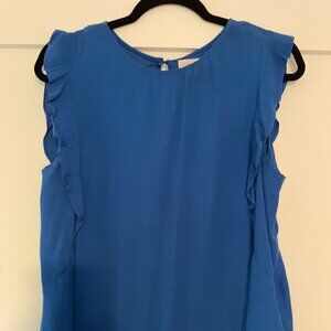Ba&sh blue blouse